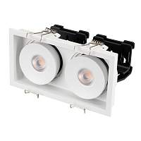 Светильник CL-SIMPLE-S148x80-2x9W Warm3000 (WH, 45 deg) Arlight 026876 - цена и фото