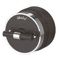 Werkel Выключатель на 4 положения двухклавишный Vintage (мокко матовый/хром) / W5822052