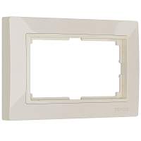 Werkel Рамка для двойной розетки (слоновая кость, Basic) / W0082003