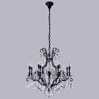 Подвесная люстра Crystal Lux Magnifico SP13 Black/Transparent - цена и фото