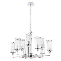 Подвесная люстра Crystal Lux Gloria SP9 Chrome - цена и фото