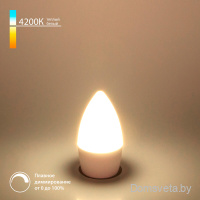 Светодиодная диммируемая лампа Dimmable 7W 4200K E14 (C35) Elektrostandard BLE1448 - цена и фото