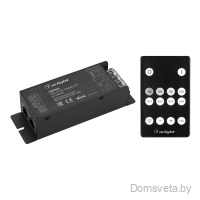 Диммер ARL-SYNC-DIM Black (12-24V, 1x25A, ПДУ 14кн, RF, RJ45) Arlight - цена и фото