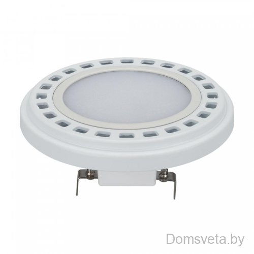 Лампа AR111-UNIT-G53-12W- Warm3000 (WH, 120 deg, 12V) Arlight 026887 - цена и фото