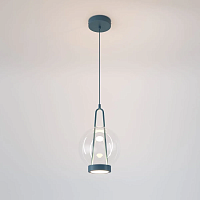 Подвесной светодиодный светильник Eurosvet Frasco 50267/1 LED синий - цена и фото