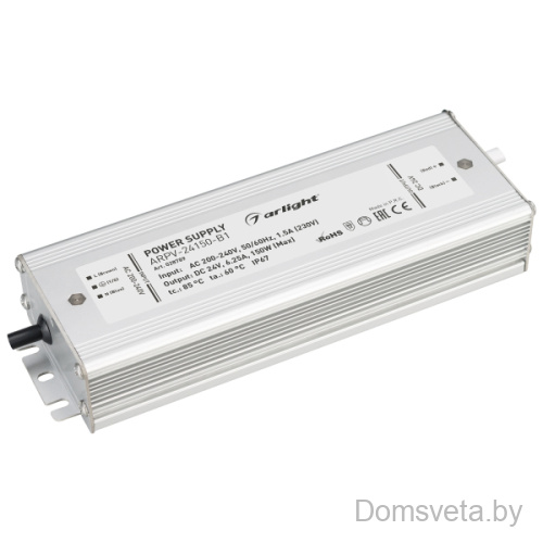 Блок питания ARPV-24150-B1 (24V, 6,3A, 150W) Arlight 028789 - цена и фото