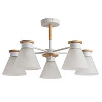 Люстра потолочная Arte Lamp Tyler A1031PL-5WH - цена и фото