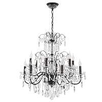 Подвесная люстра Crystal Lux Odelis SP12 Brown - цена и фото