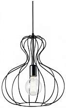 Подвесной светильник Ideal Lux Ampolla-1 SP1 Nero 148502 - цена и фото