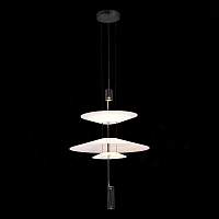ST LUCE SL6101.413.01 Люстра подвесная ST-Luce Черный/Белый LED 1*15W 3000K - цена и фото