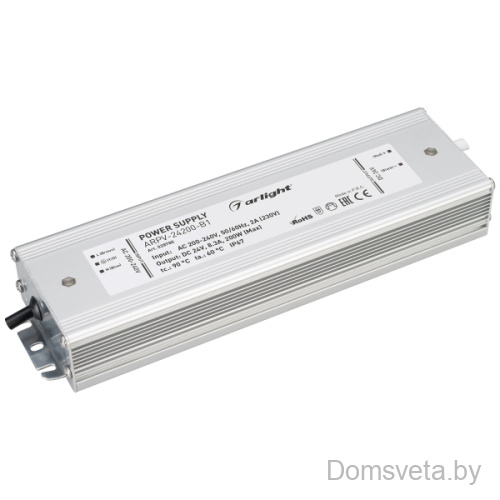 Блок питания ARPV-24200-B1 (24V, 8,3A, 200W) Arlight 028785 - цена и фото