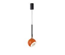 Kink Light 07529-1A,09 Подвес Тимо оранжевый d12 h200 Led 8W (4000K) с лифтом - цена и фото