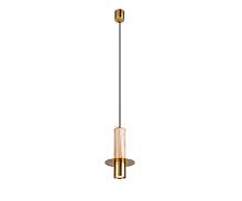 Kink Light 08457-1A,04 Подвес Каям коричневый/бронза d15 h200 GU10 5W - цена и фото