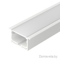 Профиль с экраном SL-LINIA62-F-2500 WHITE+OPAL Arlight 021374 - цена и фото