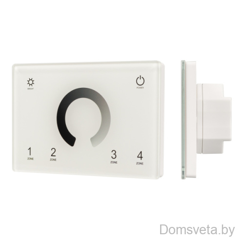 Панель Sens SMART-P79-DIM White (230V, 4 зоны, 2.4G) Arlight 028398 - цена и фото