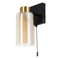 Бра Arte Lamp A7027AP-1BK LEO под лампу 1xE14 40W - цена и фото
