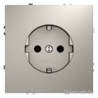 Розетка электрическая с заземлением Voltum S70 VLS040103