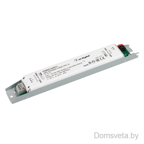 Блок питания ARV-SP24030-LONG-PFC-A (24V, 1.25A, 30W) Arlight 031104 - цена и фото