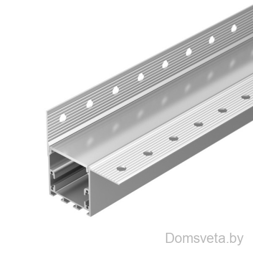 Профиль с экраном SL-LINIA32-FANTOM-EDGE-2500 ANOD+FROST Arlight - цена и фото