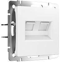 Werkel Розетка двойная Ethernet RJ-45 (белый матовый) / W1181161