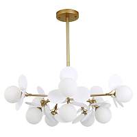 Подвесная люстра Arte Lamp Peacock A1369SP-10SG - цена и фото