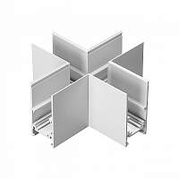 Соединитель для низковольтного шинопровода X-образный Novotech Flum 135171 - цена и фото