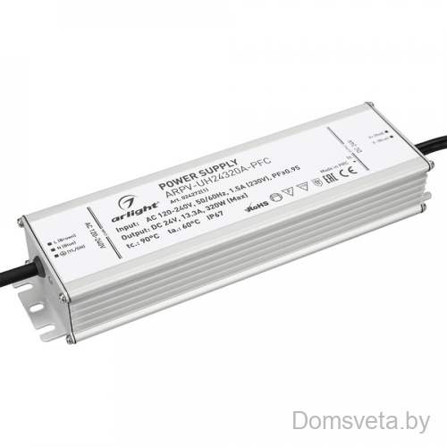 Блок питания ARPV-UH24320A-PFC (24V, 13.3A, 320W) Arlight 024272(1) - цена и фото