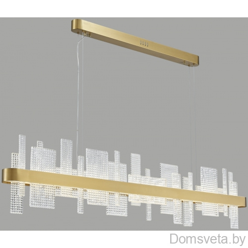 Подвесная люстра Wertmark WE461.04.303 LOTTA 140 Вт LED 3000K золотистый - цена и фото