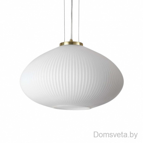 Подвесной светильник Ideal Lux PLISSE SP1 D45 OTTONE SATINATO 285191 - цена и фото