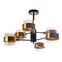 Потолочная люстра Arte Lamp Carlo A8205SP-6BK - цена и фото
