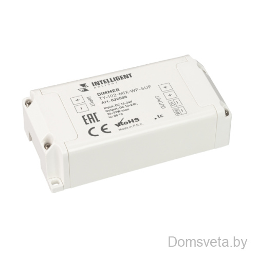 Диммер TY-102-MIX-WF-SUF (12-24V, WI-FI, 433MHz, 2x3A) Arlight - цена и фото