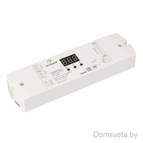 Конвертер SMART-K40-DMX (12-24V, 0/1-10V) Arlight 028413 - цена и фото