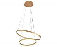 Подвес Тор матовое золото d60+40 h200 Led 60W (3000K) диммируемый с пультом ДУ Kink Light 08219,33(3000K) - цена и фото