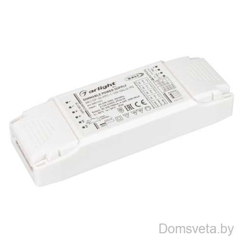 Блок питания ARJ-SP-20-PFC-1-10V-DALI2-PD (20W, 250-700mA) Arlight - цена и фото