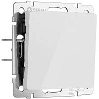 Werkel Выключатель одноклавишный (белый акрил) / W1110041