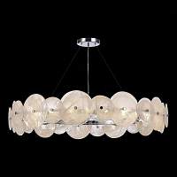 ST LUCE SL1658.103.22 Люстра подвесная ST-Luce Хром/Прозрачно-Белый G9 22*5W 4000K - цена и фото