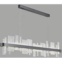 Подвесная люстра Wertmark WE461.04.023 LOTTA 140 Вт LED 3000K черный - цена и фото