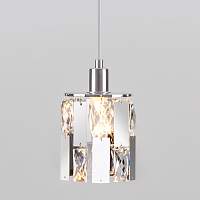 Подвесной светильник Eurosvet Scoppio 50101/1 хром - цена и фото