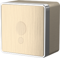 Werkel Вывод кабеля Gallant (шампань рифленый) / WL15-16-01