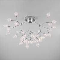 Eurosvet Потолочная люстра серебряного цвета 548 - цена и фото