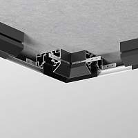 Slim Magnetic Коннектор угловой внутренний для шинопровода в натяжной потолок 85204/00 (черный) Elektrostandard 85205/00 - цена и фото