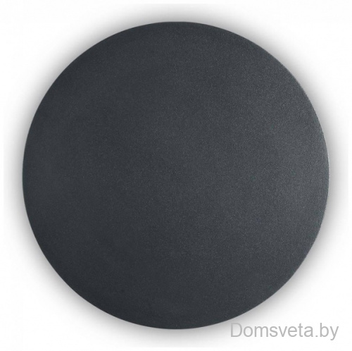 Настенно-потолочный светодиодный светильник Ideal Lux Cover Ap D20 Round Nero 195759 - цена и фото