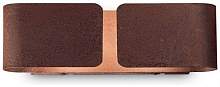Настенный светильник Ideal Lux Clip AP2 Small Corten 187365 - цена и фото
