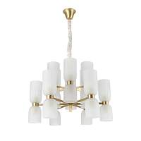 Подвесная люстра Newport 3646+6/C brass М0068541 - цена и фото