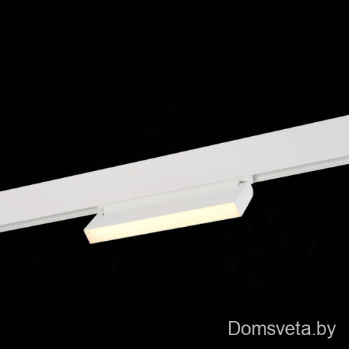 Магнитный трековый светильник Белый LED 1*12W 3000K 720Lm Ra>80 120 IP20 L219xW22xH108 48VV ST363.536.12