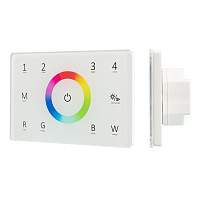 Панель Sens SMART-P85-RGBW White (230V, 4 зоны, 2.4G) Arlight 028404 - цена и фото