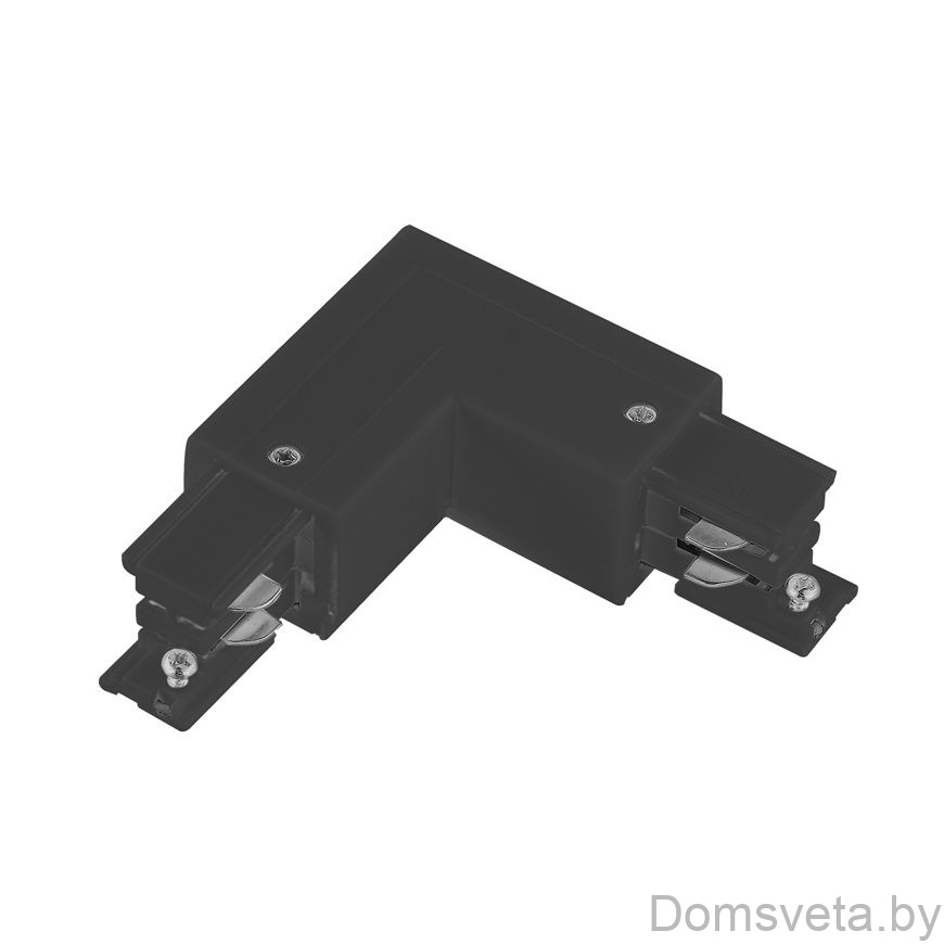 Соединитель угловой левый Megalight WSO 28BL black - цена и фото