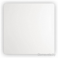 Настенно-потолочный светодиодный светильник Ideal Lux Cover Ap D20 Square Bianco 195735 - цена и фото