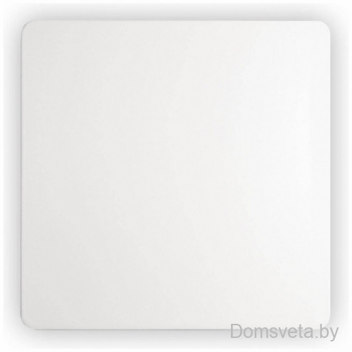 Настенно-потолочный светодиодный светильник Ideal Lux Cover Ap D20 Square Bianco 195735 - цена и фото