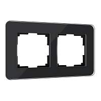 Werkel Рамка на 2 поста (черный, Elite) / W0022448